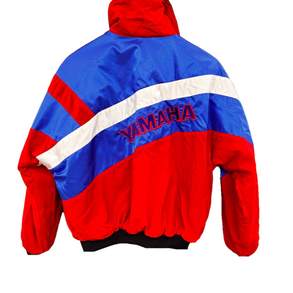 Vintage Yamaha Reversible Ski-Doo Jacket. 2 in 1 Men’s 1980s Sz Large - Picture 3 of 13